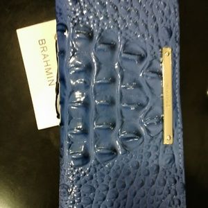 Brahmin ady wallet Iris blue